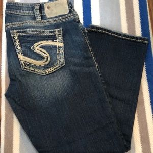 Silver jeans capris